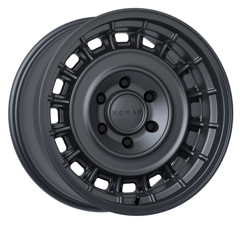 Nomad N502DU Arvo 17x8.5in / 6x120 BP / 0mm Offset / 67.1mm Bore - Dark Gunmetal Wheel