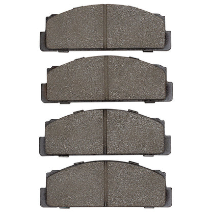 R1 Rear Semi-Metallic Brake Pads 1966-1988 Bertone/Fiat & More - 2311-0071-00