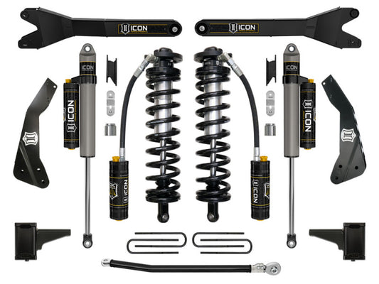 ICON 11-16 Ford F250/F350 4-5.5in Stage 4 Coilover Conversion System w/ Radius Arms