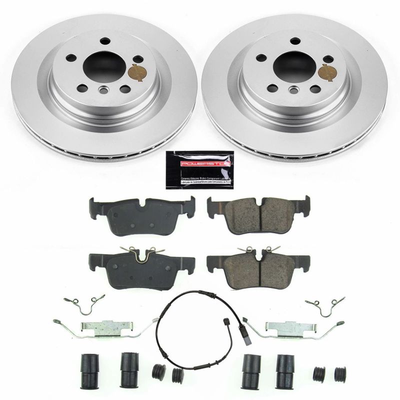 Power Stop 16-19 BMW X1 Rear Z23 Evolution Sport Coated Brake Kit PowerStop
