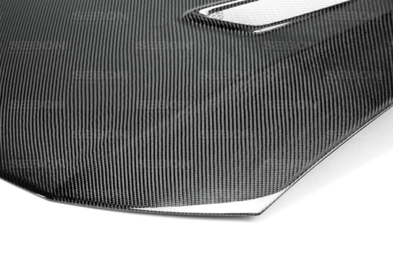 Seibon MG-style carbon fiber hood for 2012-2013 Honda Civic 2DR and 2012 Honda Civic 4DR - HD1213HDCV2D-MG