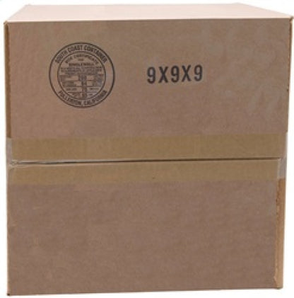 K&N Universal Rubber Filter Round Tapered 6in Flange ID x 7.5in Base OD x 5.25in Top OD x 8in Height K&N Engineering