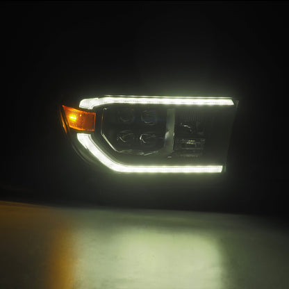 AlphaRex 880818 07-13 Toyota Tundra/08-17 Toyota Sequoia MK II NOVA-Series LED Projector Headlights Black (With Level Adjuster) - 880818