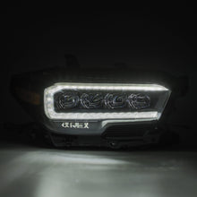 Load image into Gallery viewer, Alpharex 16-23 Toyota Tacoma NOVA-Series LED Projector Headlights Alpha-Black - 880705