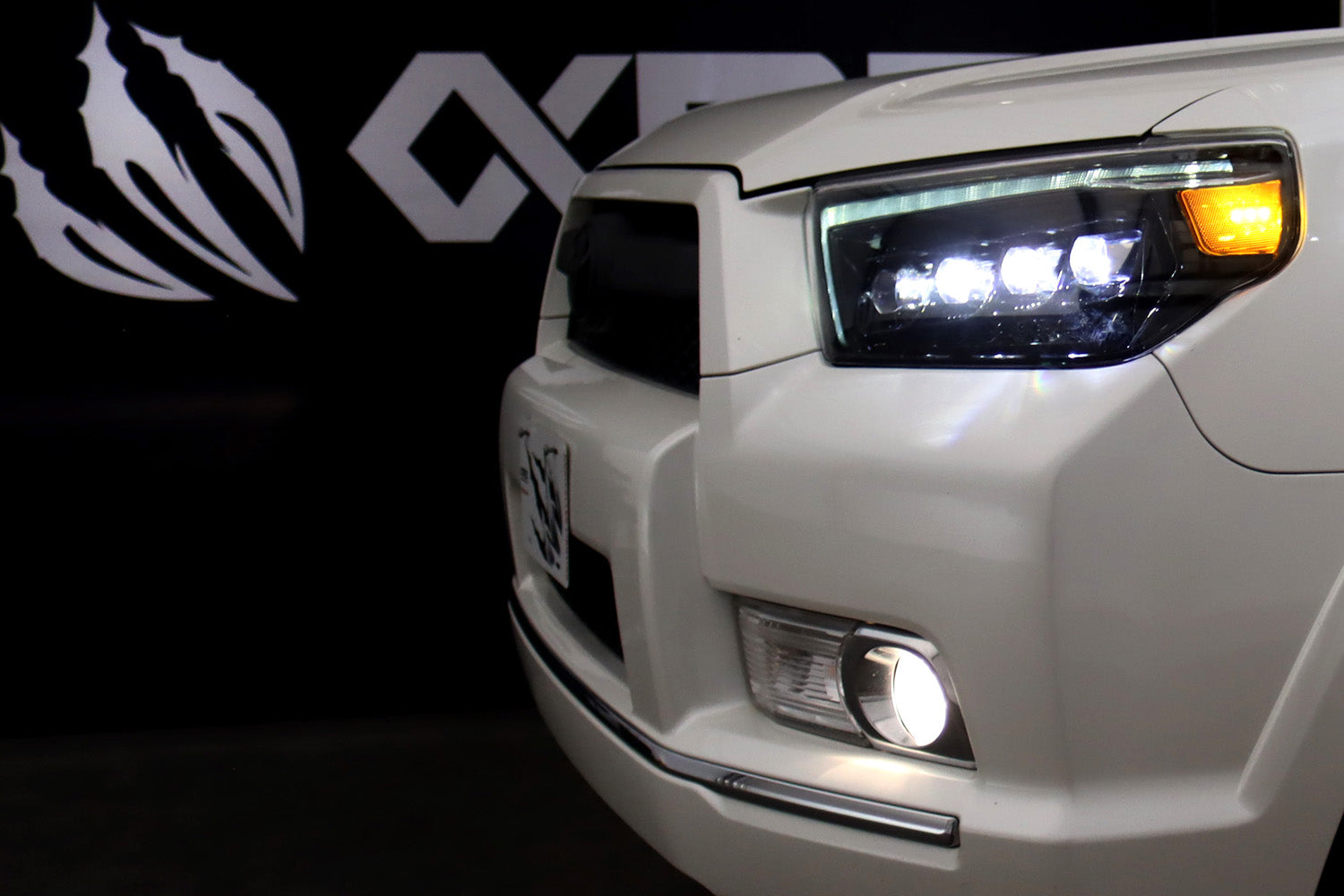 AlphaRex 10-13 Toyota 4Runner NOVA-Series LED Projector Headlights Black - 880759 AlphaRex