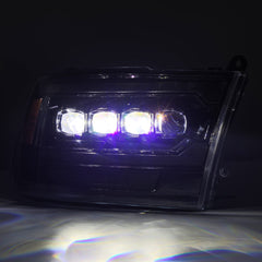 AlphaRex 09-18 Ram Truck (MK II 5th Gen 2500 Style) NOVA-Series LED Projector Headlights Alpha-Black - 880557