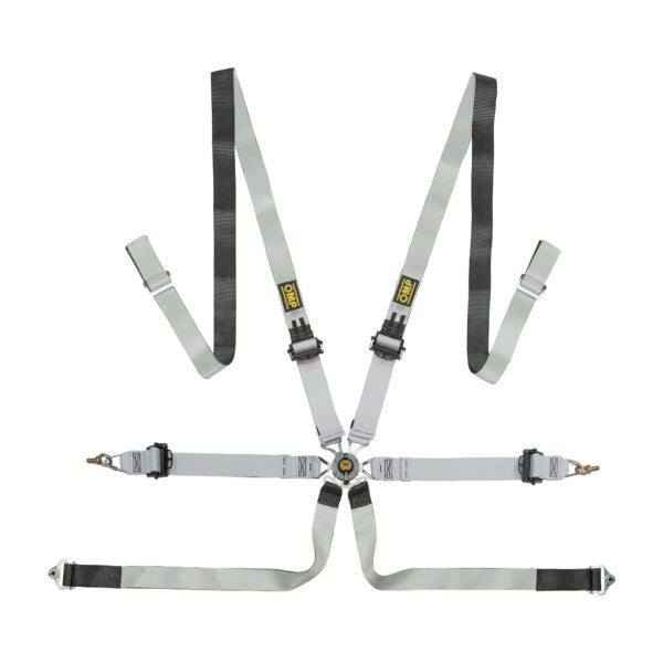 OMP Safety Harness One 2in WRC Pull Up - Black (Fia 8853-2016)