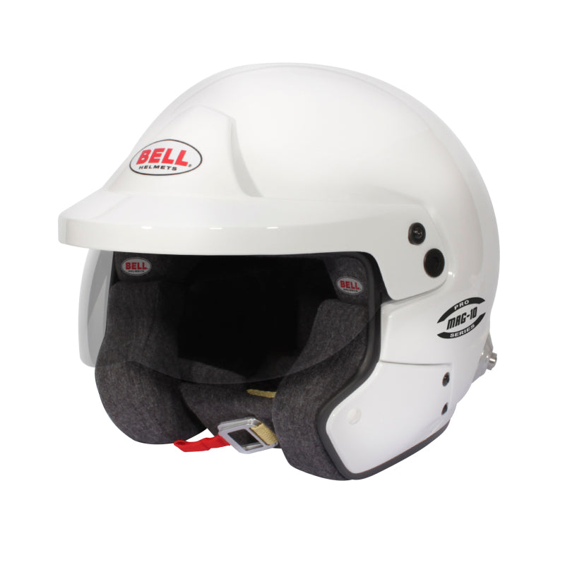 Bell Mag-10 Pro (HANS) 57 (7 1/8) FIA8859/SA2020 - Size 57 (White)