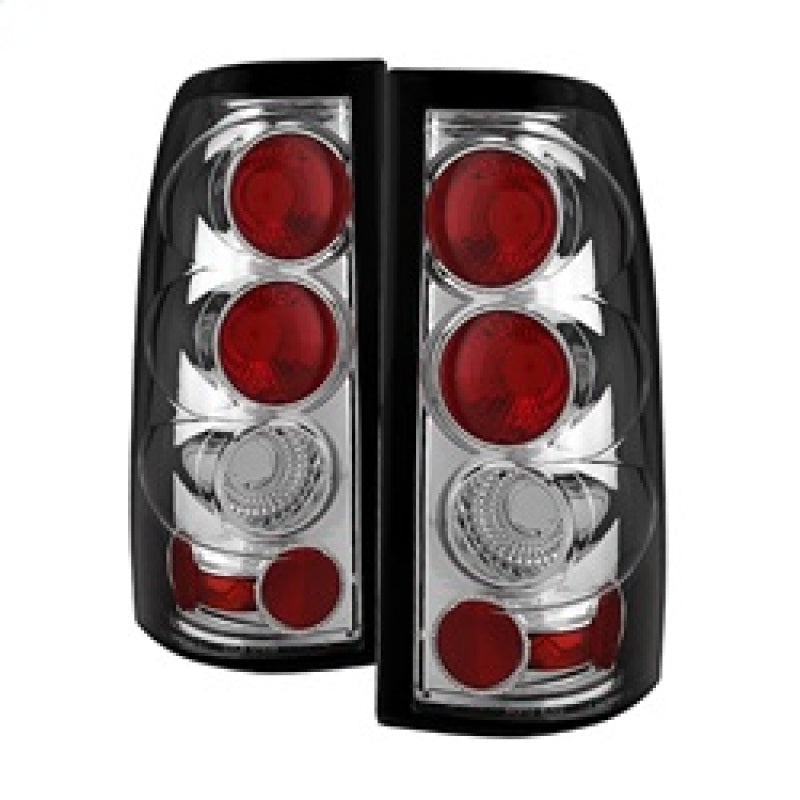 Spyder Chevy Silverado 1500 03-06 (Does Not Fit Stepside)Euro Style Tail Lights Chrm ALT-YD-CS03-C SPYDER
