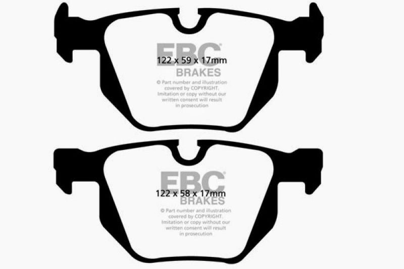 EBC YellowStuff Rear Brake Pads - DP41494R