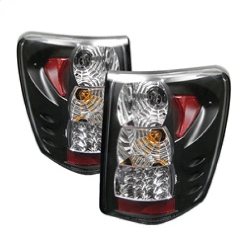 Spyder Jeep Grand Cherokee 99-04 LED Tail Lights Version 2 Black ALT-YD-JGC99-LED-BK-G2 SPYDER