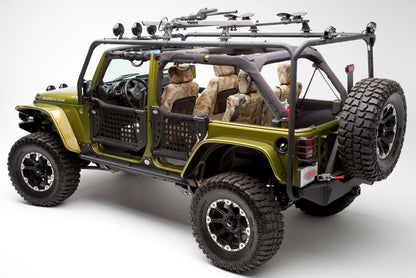 Body Armor 4x4 07-18 Jeep Wrangler JK 4 Door Cargo Roof Rack Box 2 Of 2 Body Armor 4x4