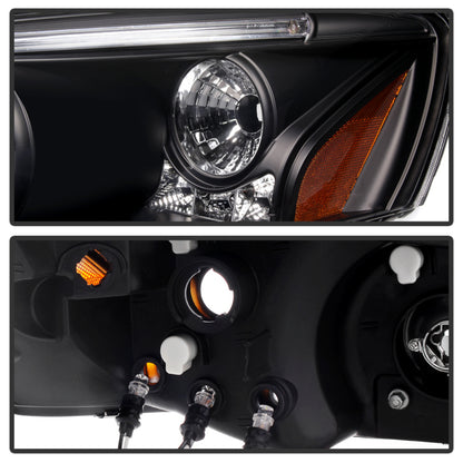 Spyder Pontiac G6 2/4DR 05-08 Projector Headlights LED Halo LED Blk PRO-YD-PG605-HL-BK SPYDER