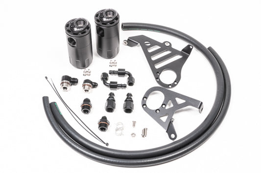 Radium Engineering Dual Catch Can Kit 16-18 Focus RS Fluid Lock Radium Engineering