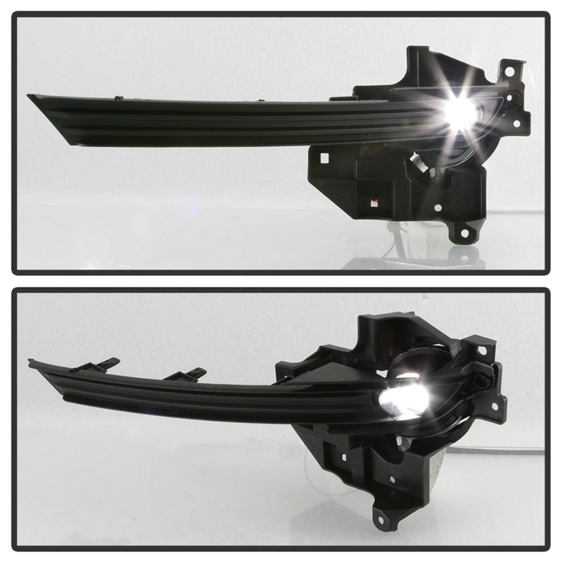 Spyder 17-18 Mazda CX-5 OEM Style Full LED Fog Light w/Switch - Clear (FL-MCX52017-LED-C) SPYDER