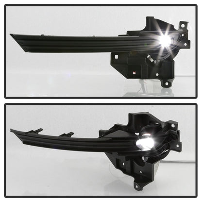 Spyder 17-18 Mazda CX-5 OEM Style Full LED Fog Light w/Switch - Clear (FL-MCX52017-LED-C) SPYDER