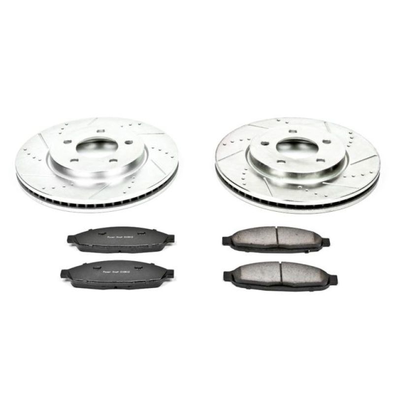 Power Stop 04-08 Chrysler Pacifica Front Z23 Evolution Sport Brake Kit PowerStop