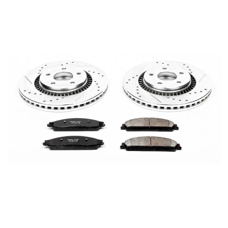 Power Stop 05-07 Ford Five Hundred Front Z23 Evolution Sport Brake Kit PowerStop
