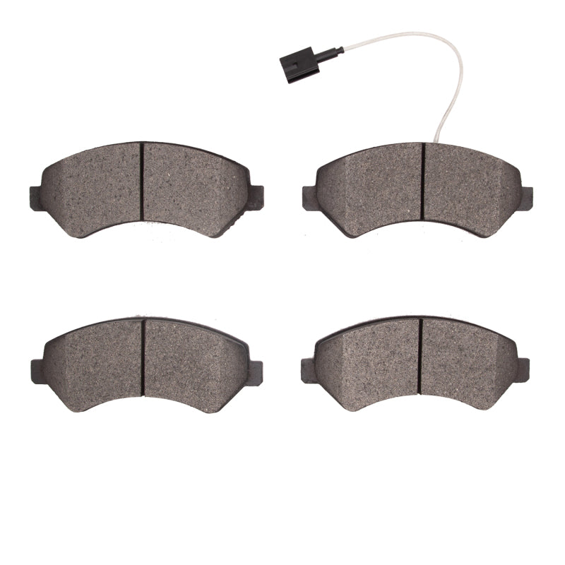 R1 Front Semi-Metallic Brake Pads 2010-2016 Peugeot Manager (Mexico) - 2311-1540-00