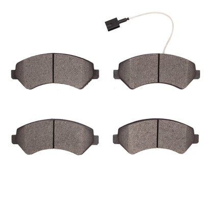 R1 Front Semi-Metallic Brake Pads 2010-2016 Peugeot Manager (Mexico) - 2311-1540-00