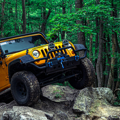 Borne Off-Road 12K Winch - Red Synthetic Rope Borne Off-Road