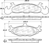 StopTech Premium Ceramic Brake Pads - 308.02190