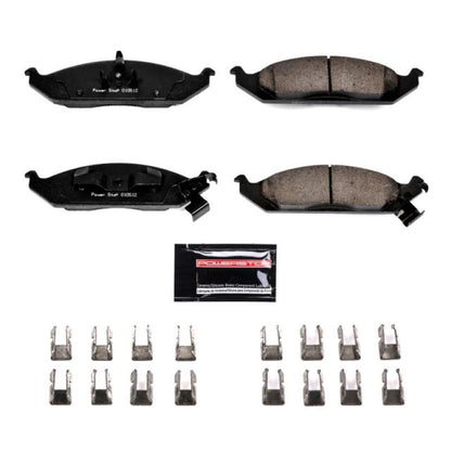 Power Stop 95-00 Chrysler Cirrus Front Z23 Evolution Sport Brake Pads w/Hardware PowerStop