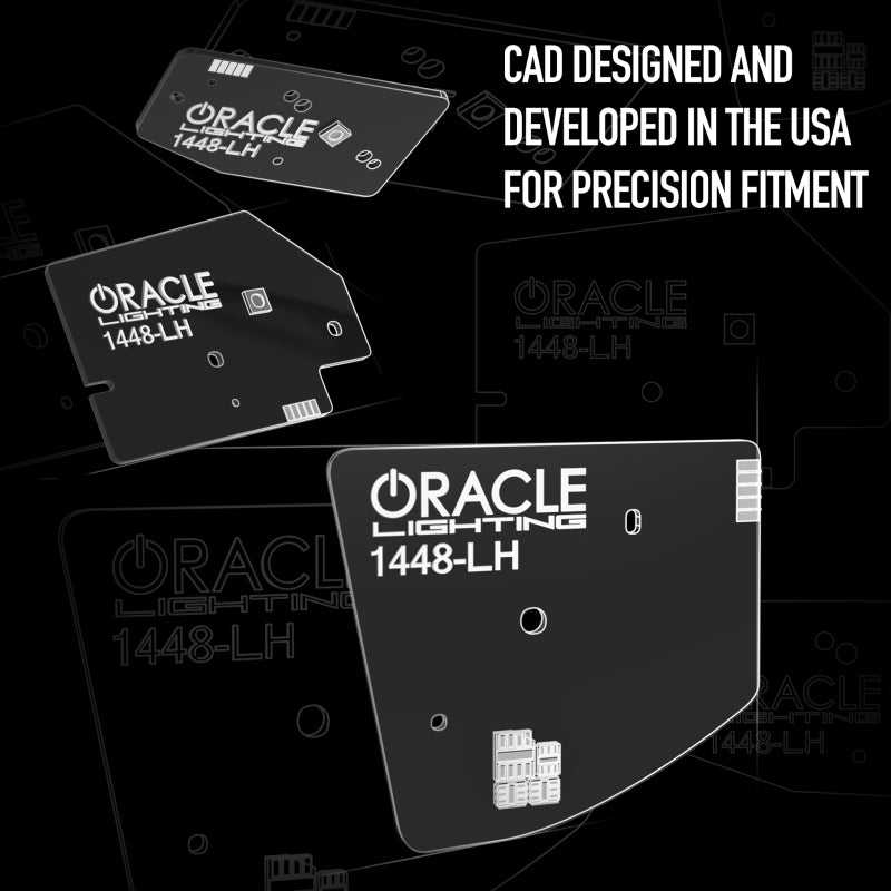 Oracle 19-21 RAM 1500 Headlight DRL Upgrade Kit Proj. LED - ColorSHIFT RGBW+A w/ Simple Controller