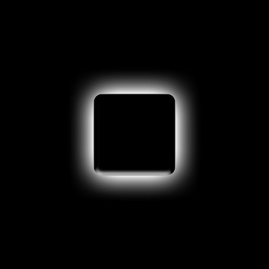 ORACLE Lighting Universal Illuminated LED Letter Badges - Matte Black Surface Finish - I ORACLE Lighting