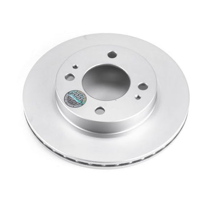 Power Stop 14-15 Mitsubishi Mirage Front Evolution Geomet Coated Rotor PowerStop