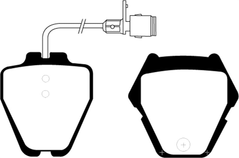 EBC YellowStuff Front Brake Pads - DP41328R