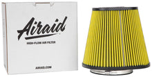 Load image into Gallery viewer, Airaid Universal Air Filter - Cone 6in FLG x 10-3/4x7-3/4in B x 4in T x 9in H - Synthaflow