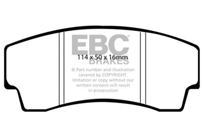 EBC BlueStuff Rear Brake Pads - DP5008NDX EBC
