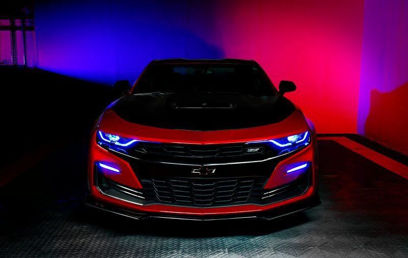 Oracle 19-21 Chevy Camaro SS/RS RGBW+A Headlight DRL Upgrade Kit - ColorSHIFT w/ BC1 Controller