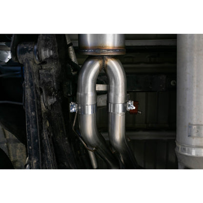 MBRP 2.5" Cat Back, Dual Split Rear, Black Coated, Ram Hemi 1500 5.7L CC/QC 2019 - 2023 MBRP