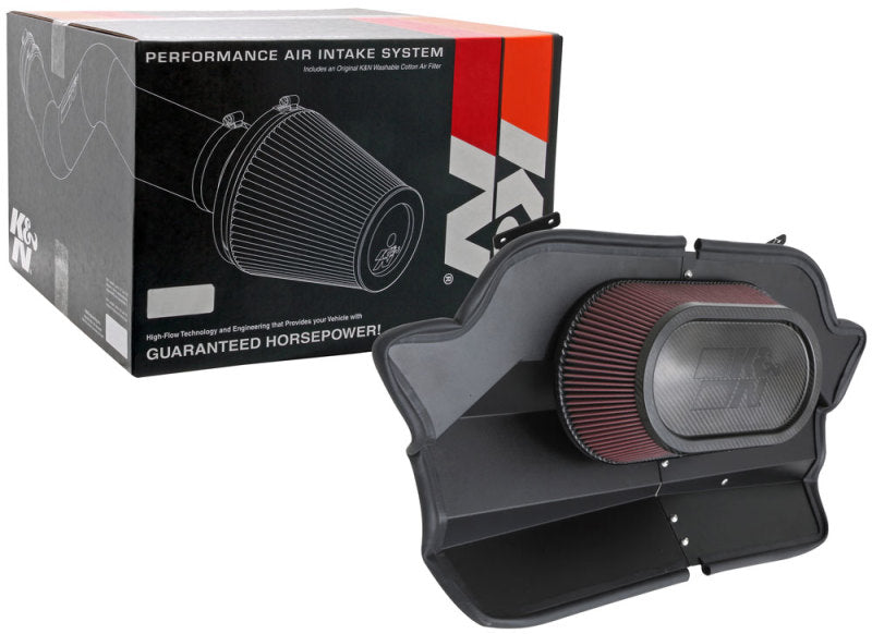 K&N 20-21 Chevrolet Corvette Stingray 6.2L V8 F/I Aircharger Performance Intake System K&N Engineering