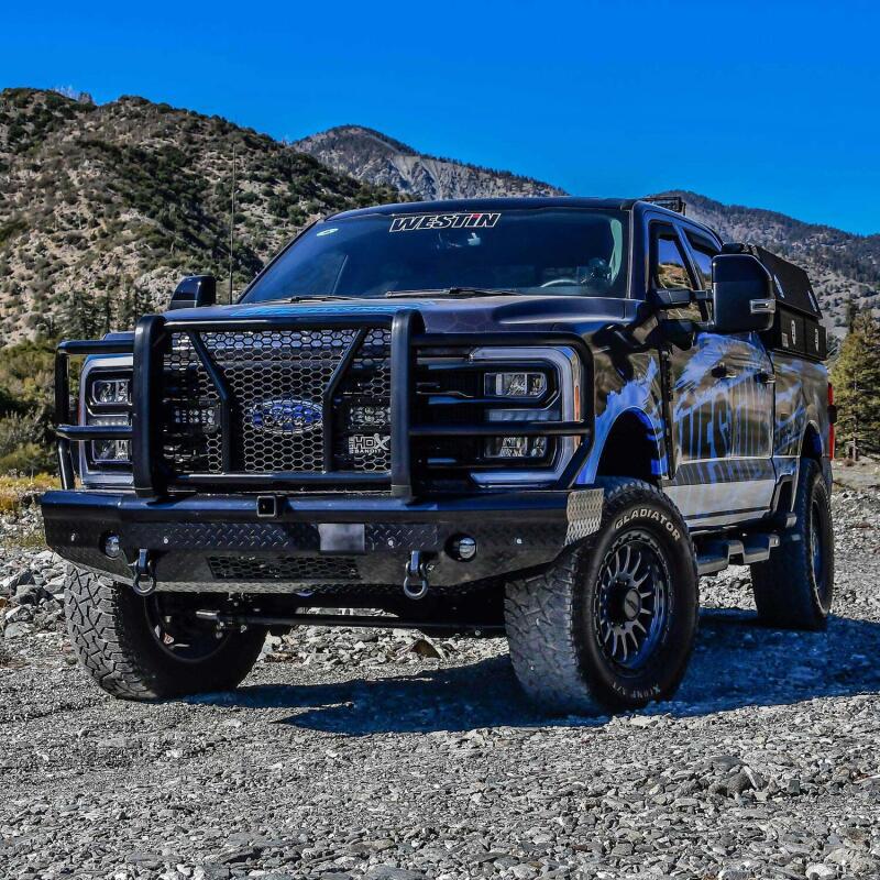 Westin 2023+ Ford F250/F350 HDX Bandit Front Bumper - Textured Black Westin