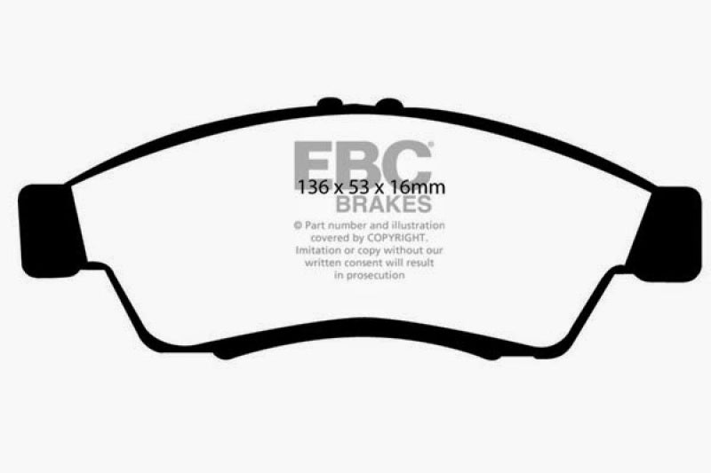 EBC GreenStuff Front Brake Pads - DP21390