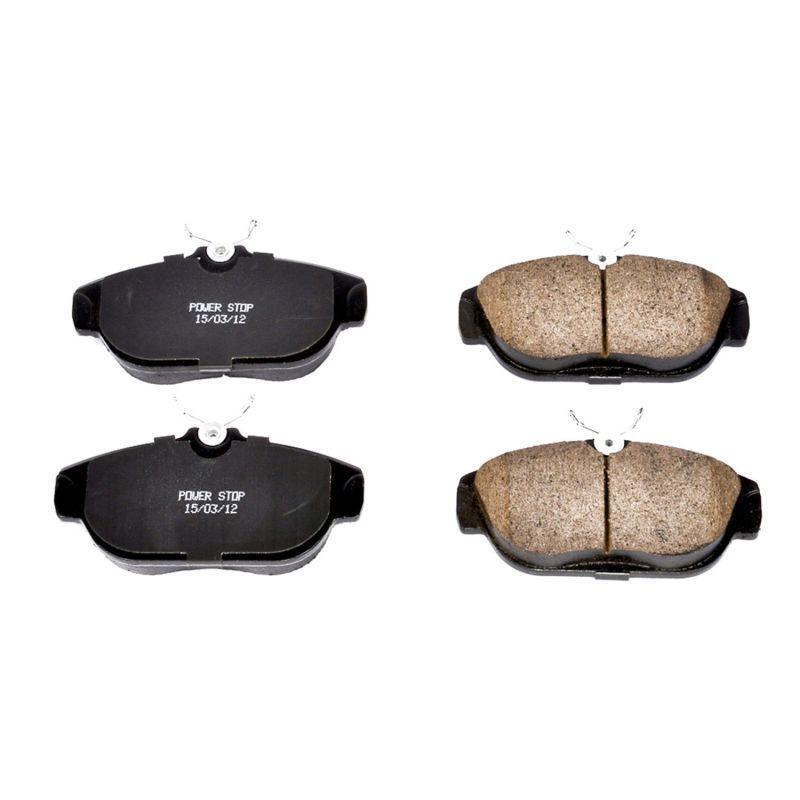 Power Stop 91-92 Volvo 740 Front Z16 Evolution Ceramic Brake Pads PowerStop