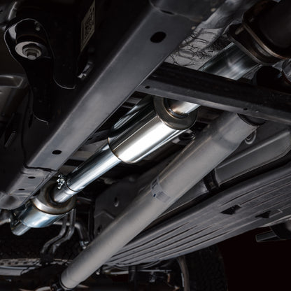 AWE Tuning 2021+ Ford F-150 Tremor (w/ Bumper Cutouts) 0FG Resonated Catback - Diamond Black Tips AWE Tuning