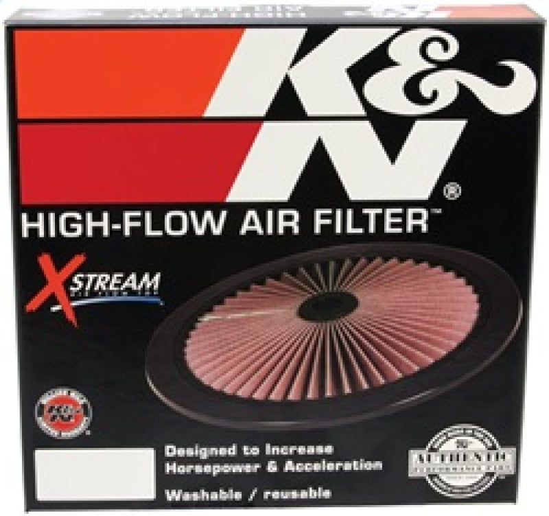 K&N X-Stream Top Filter Only 11in - Black K&N Engineering