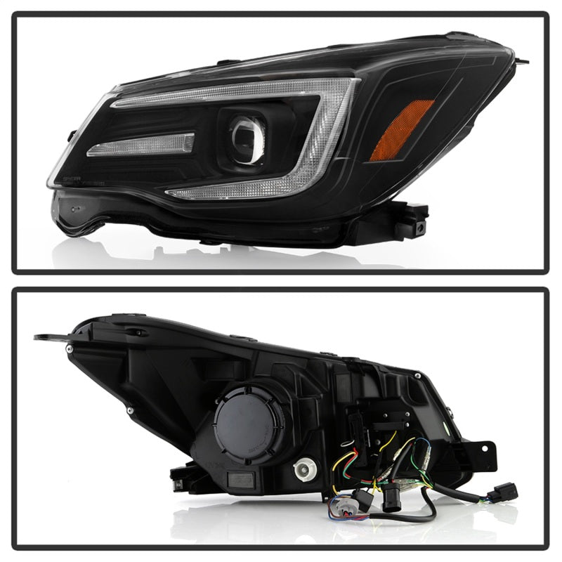 Spyder Signature Subaru Forester 14-16 Xenon/HID Model Only Headlights (PRO-YD-SUFO14HIDSI-BK) SPYDER