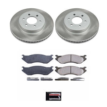 Load image into Gallery viewer, Power Stop 2003 Dodge Durango Front Semi-Coated Rotor Kit