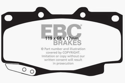 EBC BlueStuff Brake Pads - DP52005NDX EBC