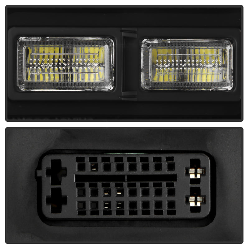 Spyder 14-21 Jeep Grand Cherokee (HID Model Only) Projector Headlights - Black SPYDER