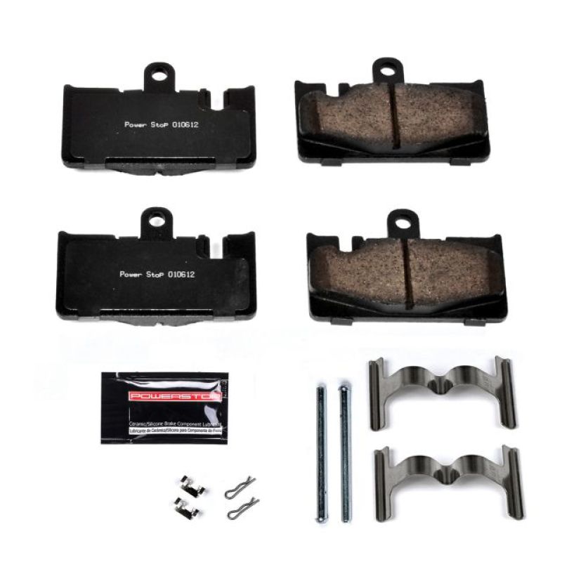 Power Stop 01-06 Lexus LS430 Rear Z23 Evolution Sport Brake Pads w/Hardware PowerStop