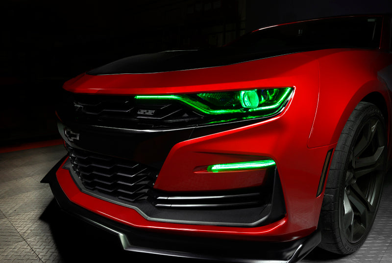 Oracle 19-21 Chevy Camaro SS/RS RGBW+A Headlight DRL Upgrade Kit - ColorSHIFT w/ Simple Controller ORACLE Lighting