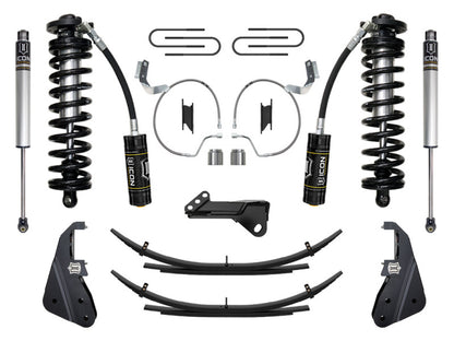 ICON 2023 Ford F250/F350 4-5.5in Stage 1 Coilover Conversion System w/ Expansion Packs