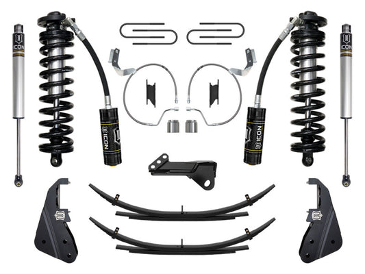ICON 2023 Ford F250/F350 4-5.5in Stage 1 Coilover Conversion System w/ Expansion Packs