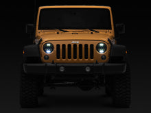 Load image into Gallery viewer, Raxiom 97-18 Jeep Wrangler TJ/JK Axial Series 13-LED Headlights- Black Housing (Clear Lens)